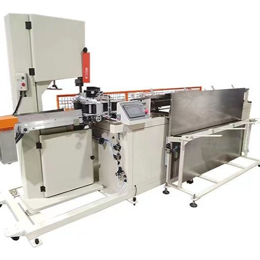 Automatic Trimming PLC 8.8KW Toilet Paper Slitting Machine 120Cuts/Min